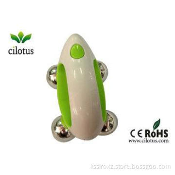 Soft touch Mini portable body massager with Hand Grip , vib